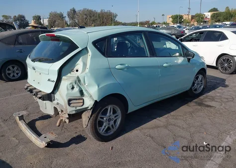 2017 Ford Fiesta Se z USA, uszkodzony, nr VIN 3FADP4EJ9HM104426